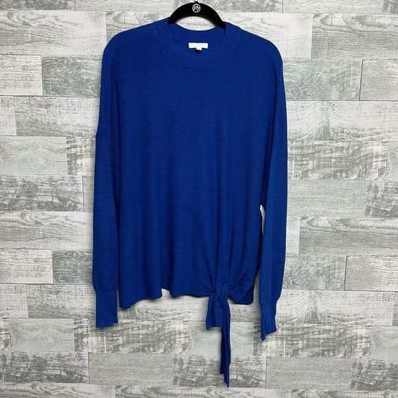 NWT Abound Tie Front Knotted Hem Knit Sweater 3X - Picture 2 of 4